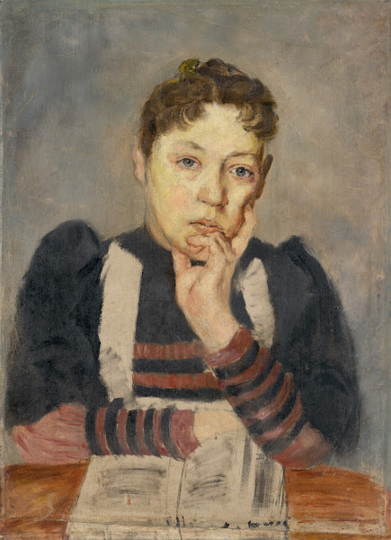 Study of a woman with a supported hand 18901900