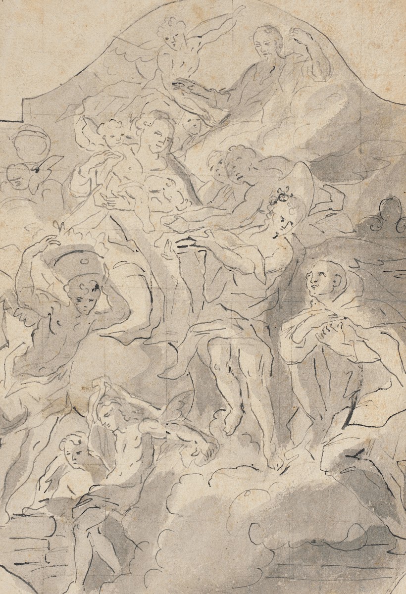 Virgin and Child with Adoring Saint 1580   1720