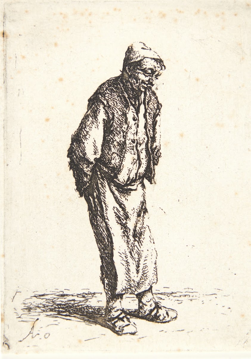 Farmer with his hands behind his back 1640