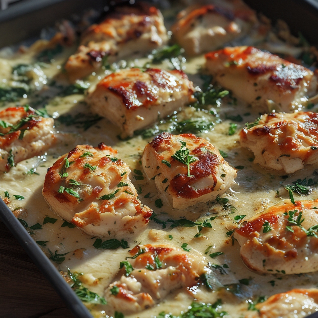 Oven-Roasted French Garlic Chicken for Instant Comfort Delight - Easy & Homemade