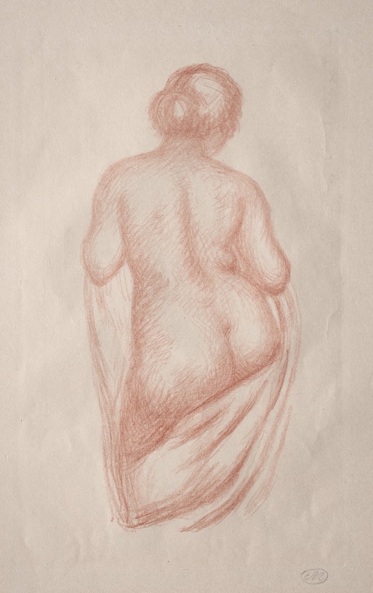 Woman Seen from the Back 19001941