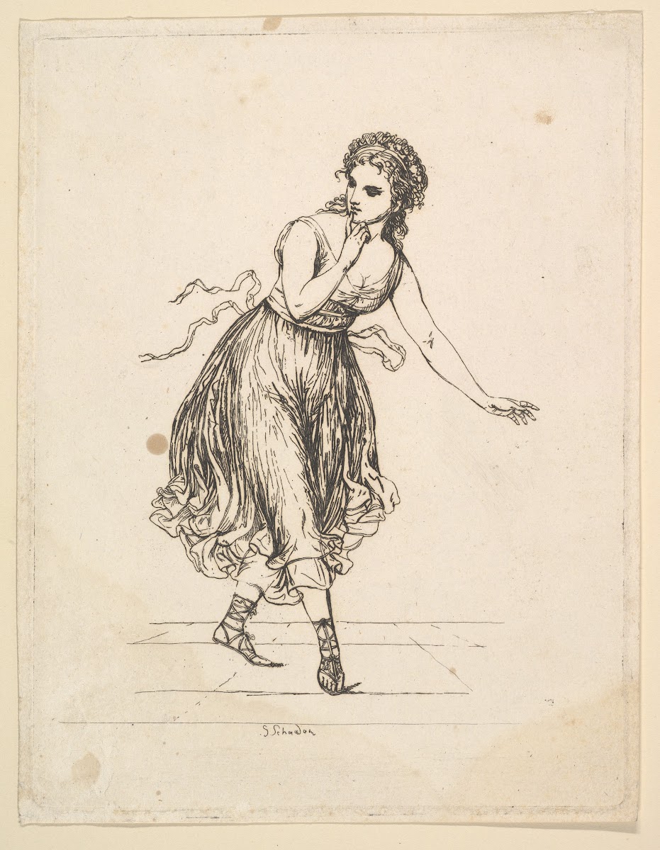 Woman Alone from the series The Dancing Pair Vigano