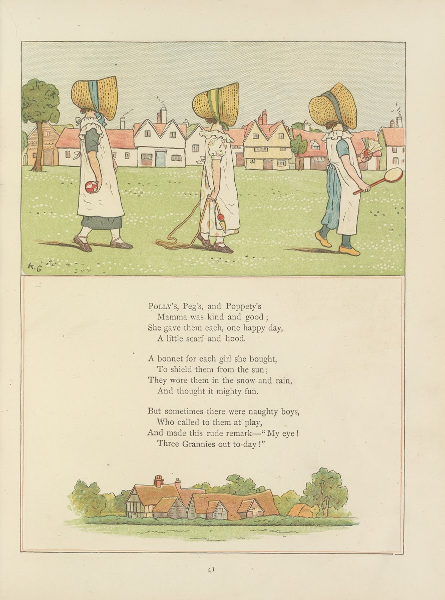 Under the window  pictures  rhymes for children Pl40 1878
