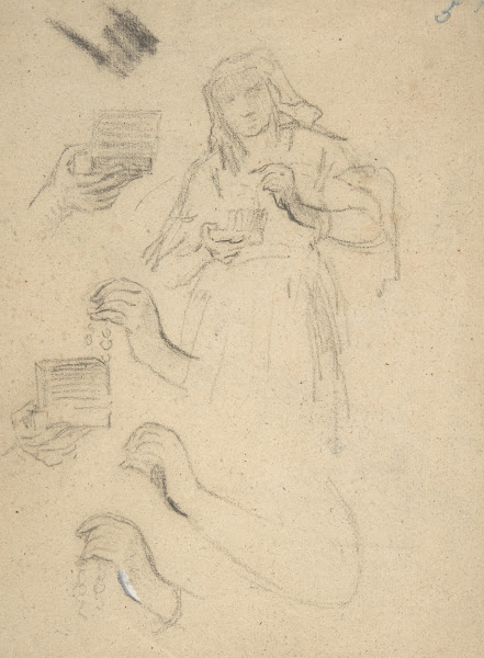Woman holding an open jewelry box 182076