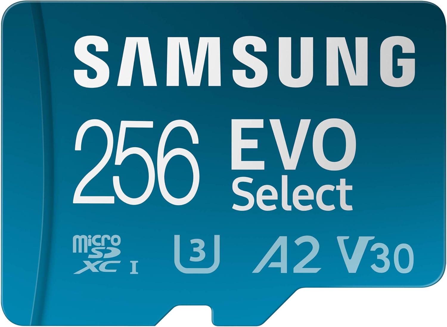 Samsung EVO Select MicroSDXC 256GB A2 V30