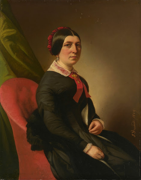 Portrait of a Seated Lady 1849