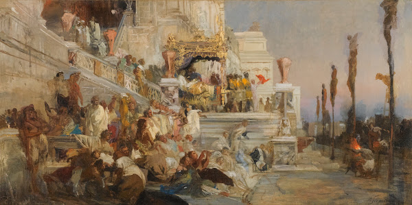 Study For The Torches Of Nero