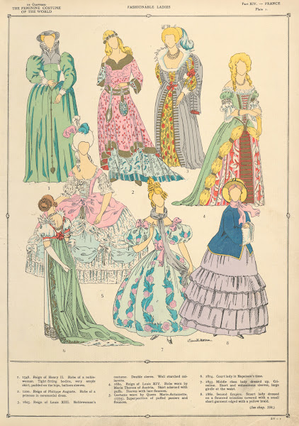France  Fashionable ladies 1926 1927