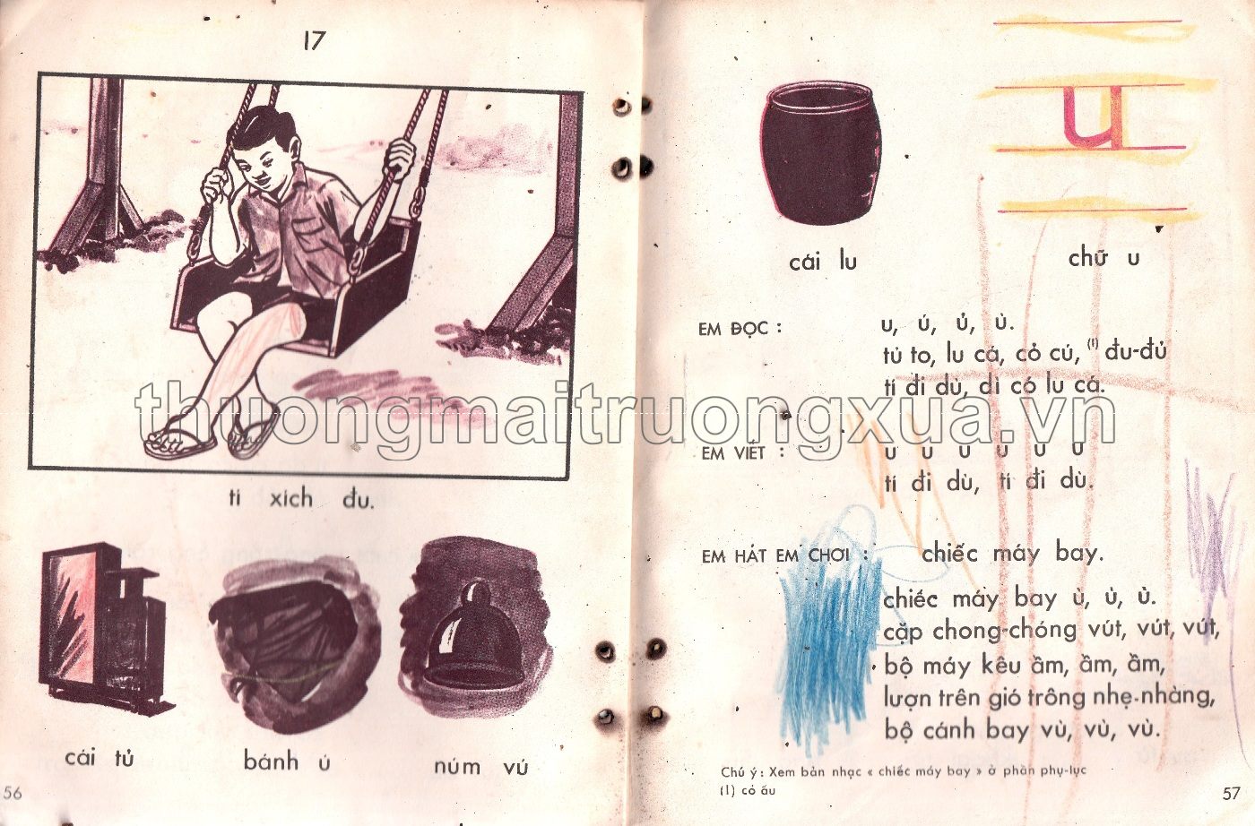 Em học vần lớp một (1971) - Trang 7