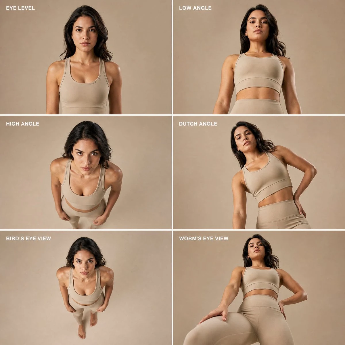 Composición editorial de moda ultrarrealista