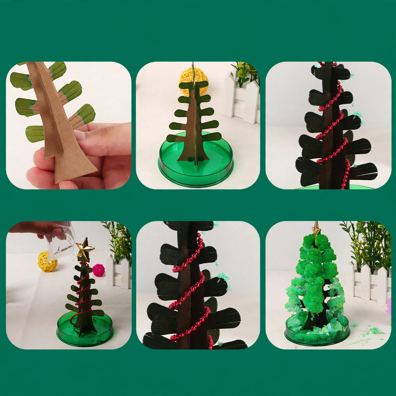 Magischer Papier-Weihnachtsbaum, 15 cm