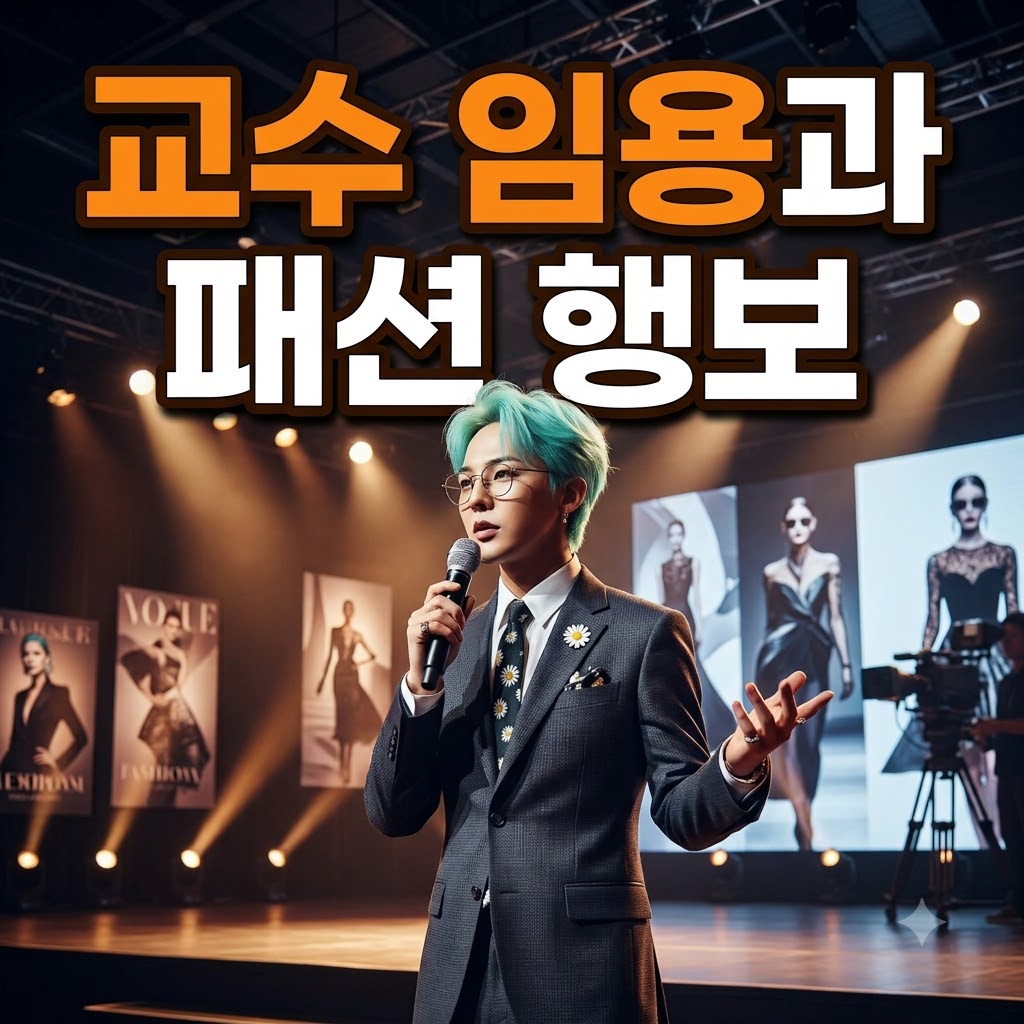 카이스트 교수 임용과 글로벌 패션 행보