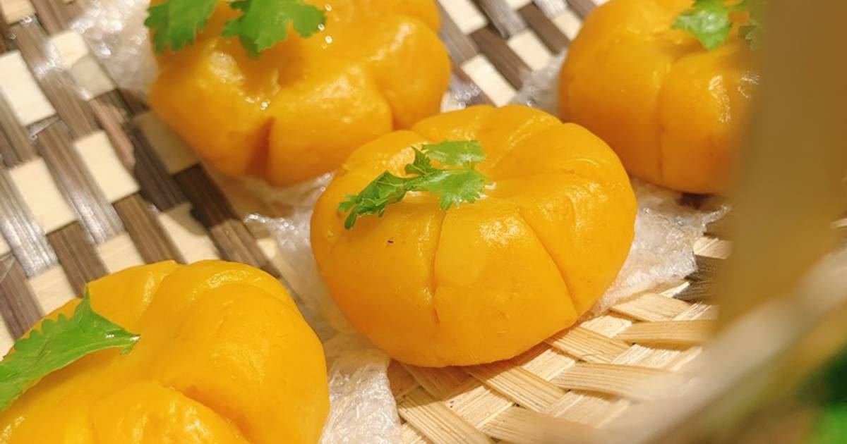 Bánh bí đỏ nhân phô mai - ăn dặm cùng con