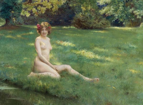 Un Nu Sur La Pelouse 1899
