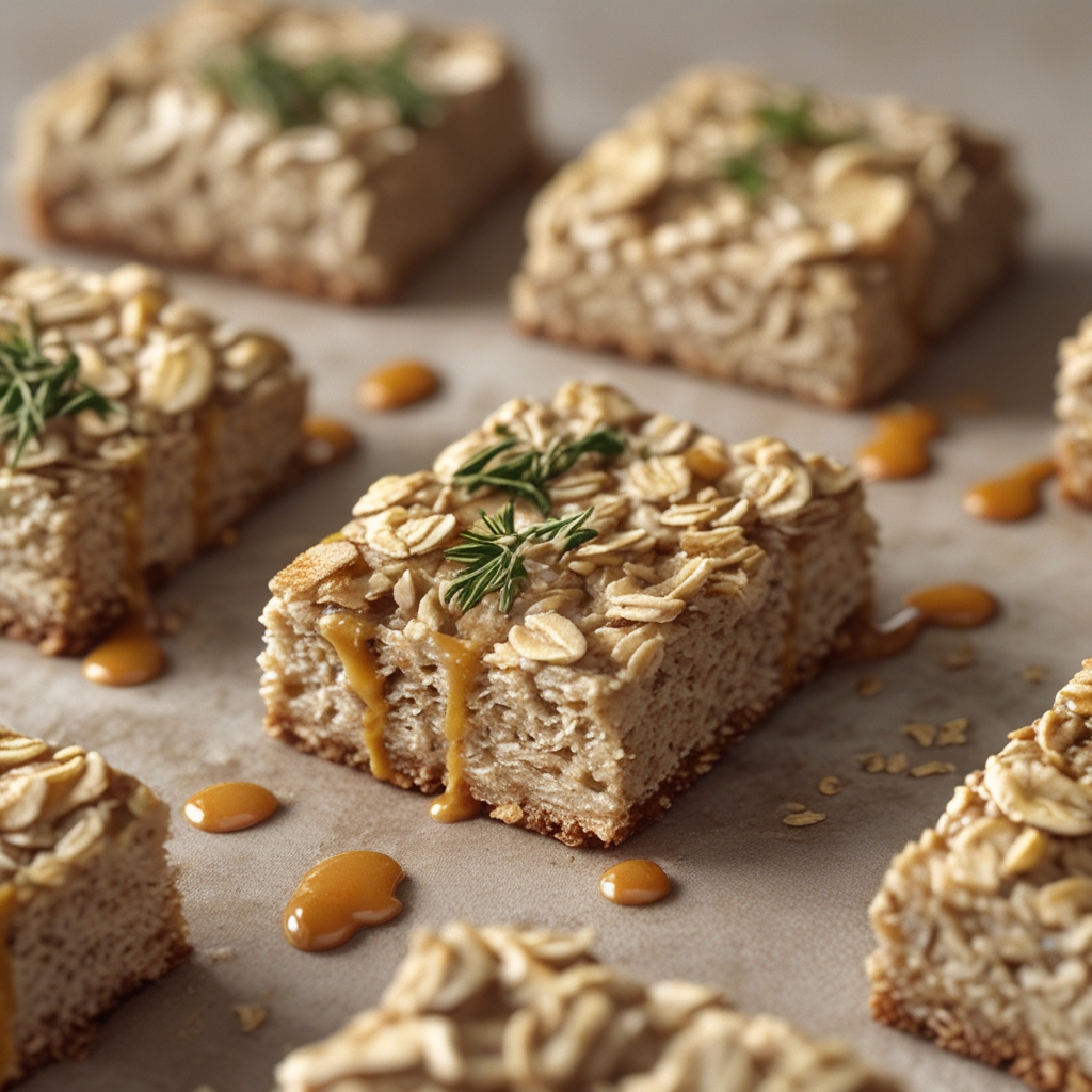 Easy Oatmeal Bars for a Healthier Snack Time Delight - Quick & Homemade finished