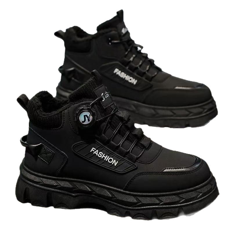 Herren-Stiefeletten im britischen Stil, gefüttert