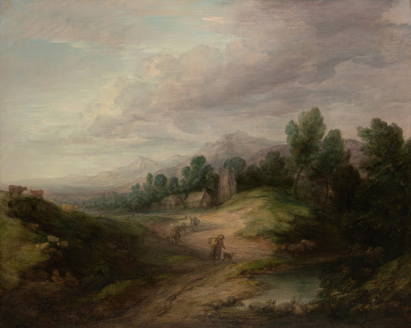 Wooded Upland Landscape 1783