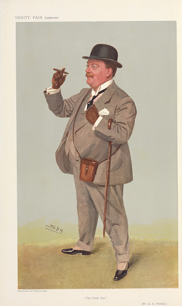 Turf Devotees The Portly One Mr G A Prentice June 19 1907 1907