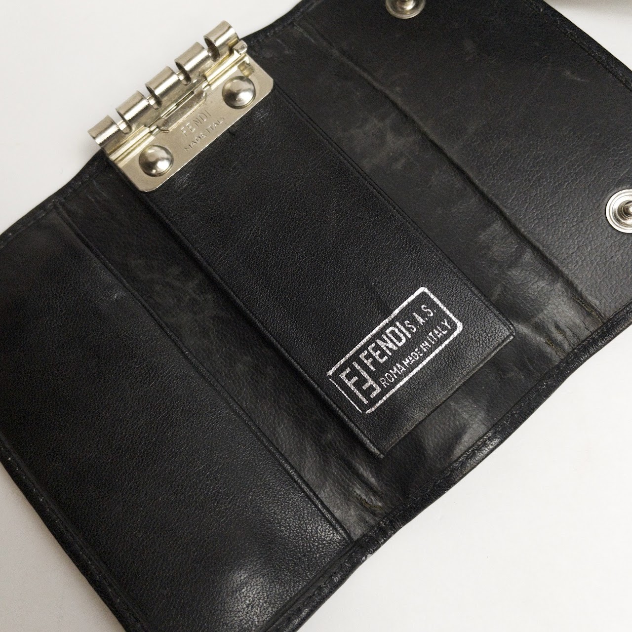 Fendi Leather Key Holder