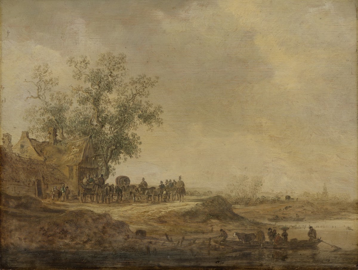 The Stop before the Inn 1643