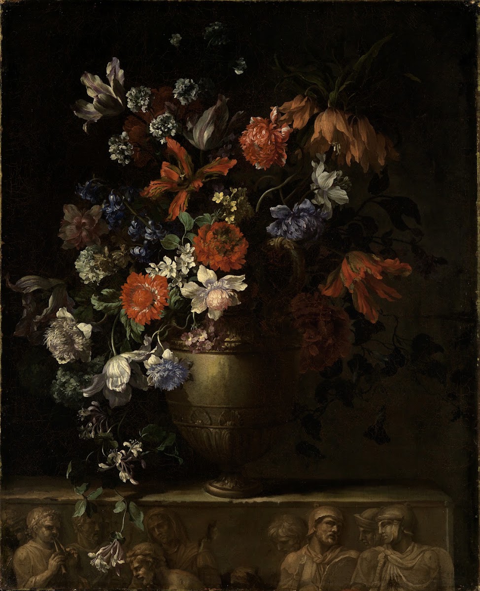 Blumenstillleben in Vase