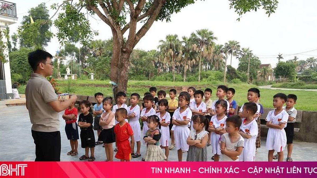 Độc đáo lớp học 'Dạ chú Tuấn' - Báo Hà Tĩnh