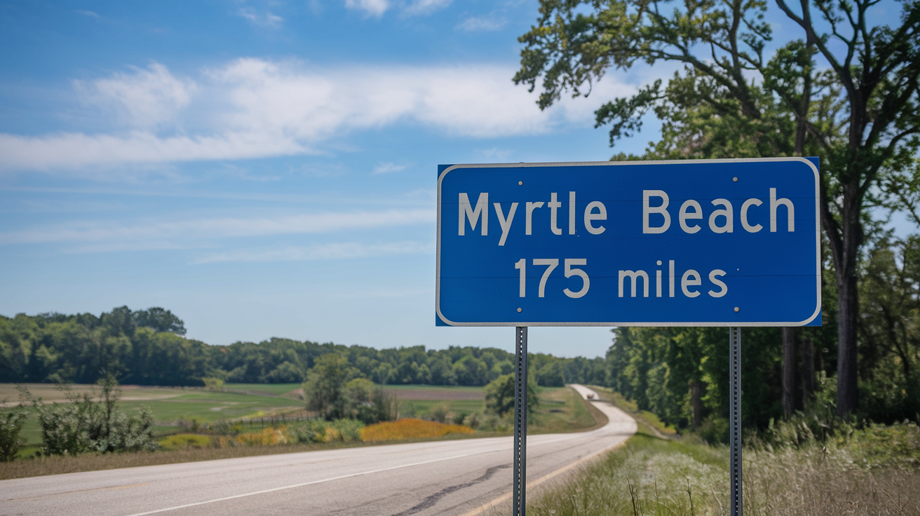 How Far Is Myrtle Beach from Biscoe, NC? Travel Guide