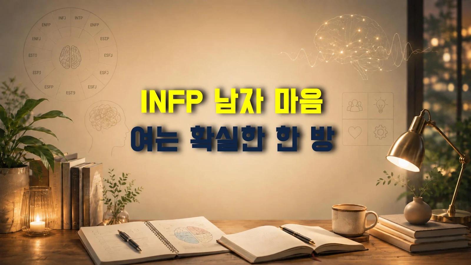 INFP 남자 마음 여는 확실한 한 방