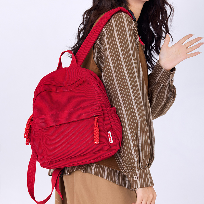 Cord Backpack, small, ladies, durable