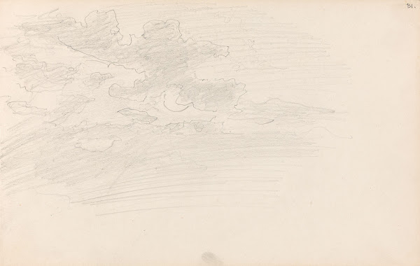 Cloud study 1850s
