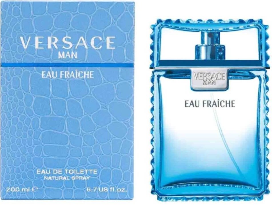 MAN EAU FRAICHE POUR HOMME DE VERSACE HOMBRE 200ML EDT