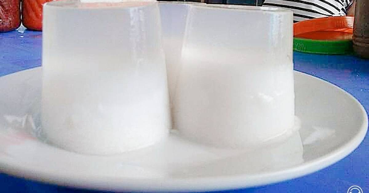 Thạch dừa 2 tầng