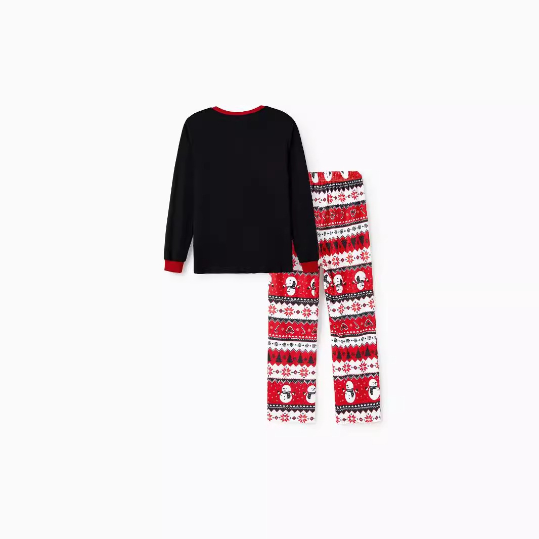 Family loungewear with print design