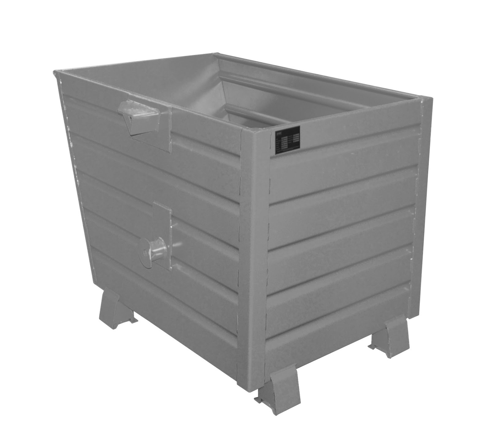 Stapelkieper BSK 70, gelakt, Muisgrijs