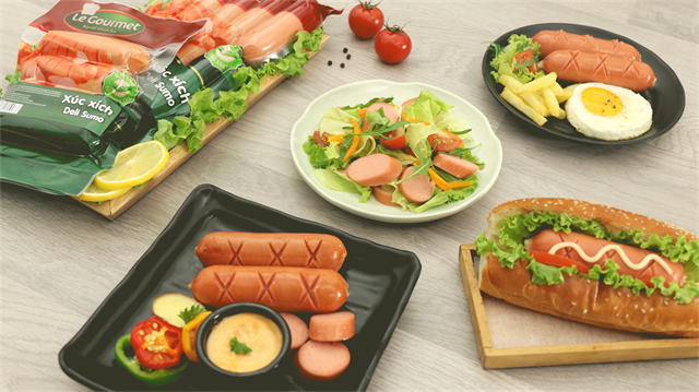 4 Cách Chế Biến Xúc Xích Deli Sumo