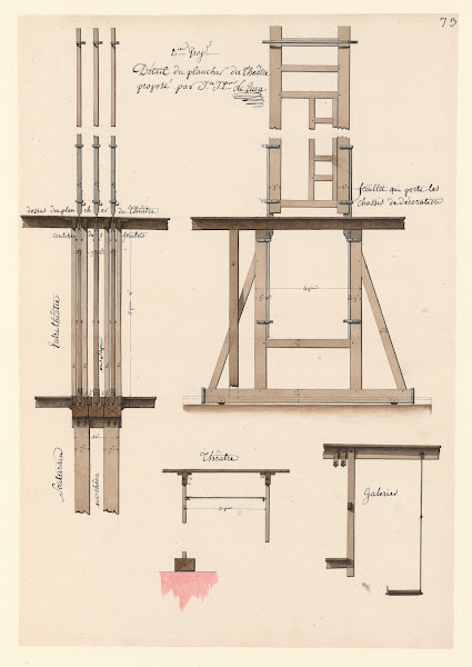2eme projet Détail du plancher du théâtre 1777 1825