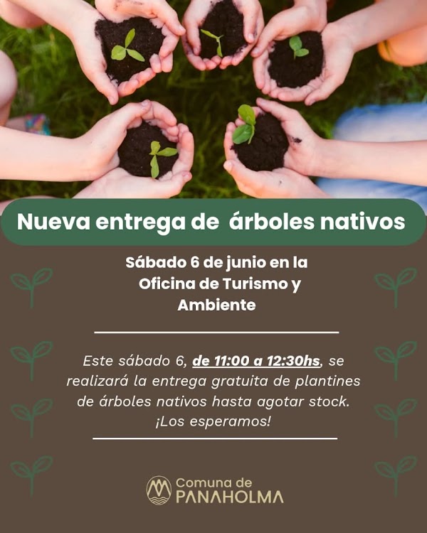 Entrega de árboles nativos