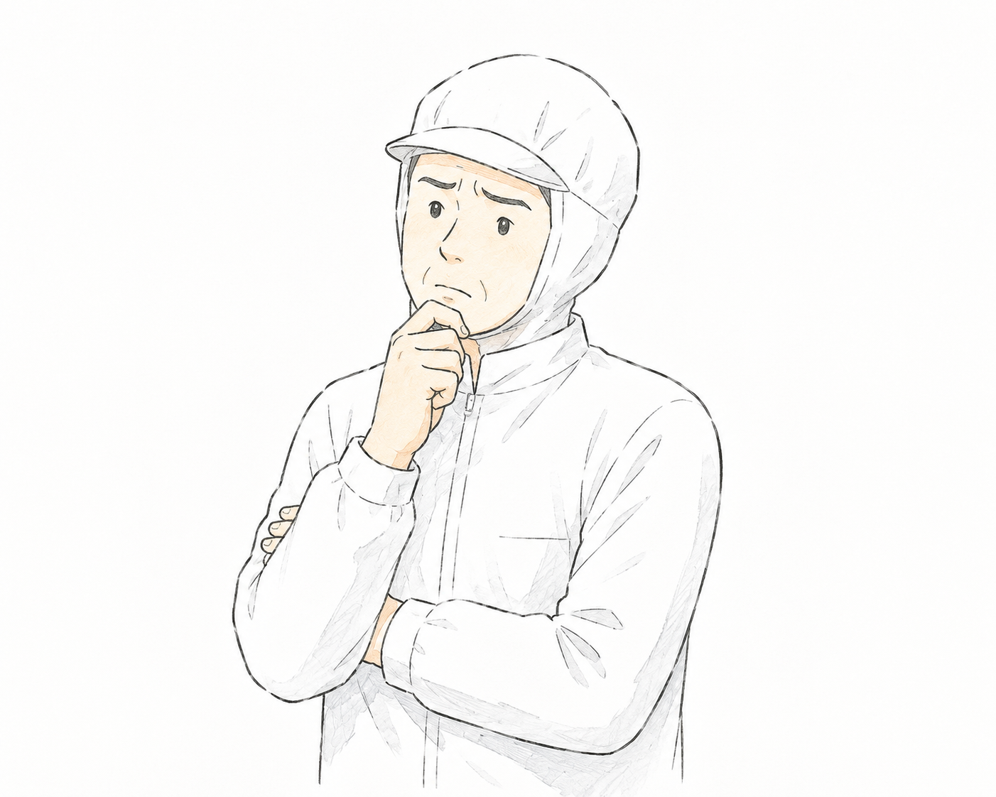 悩む担当者