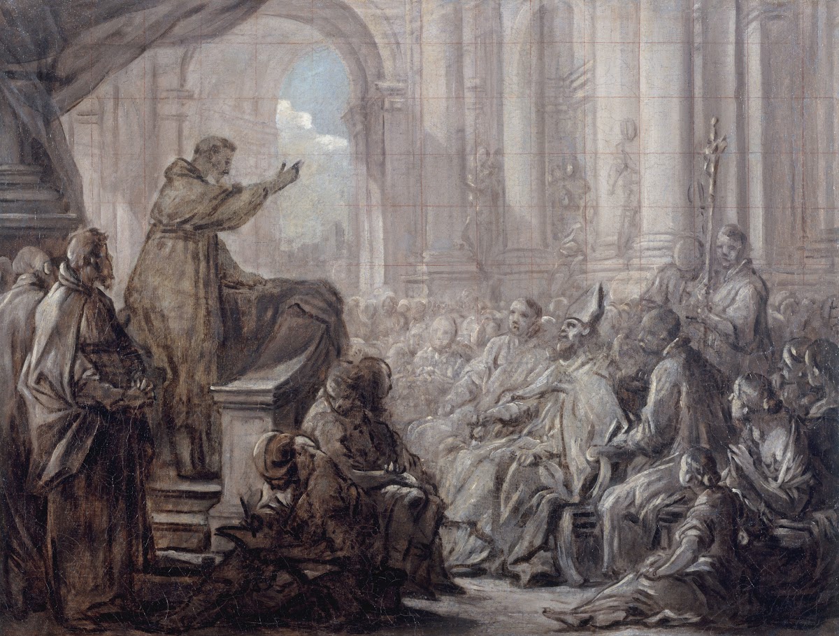 La prédication de saint Augustin devant Valère 1755