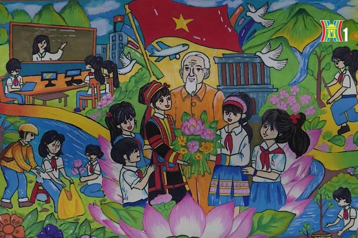 Lan tỏa tình cảm của thiếu nhi với Bác Hồ - Đài Phát thanh và truyền hình Hà Nội