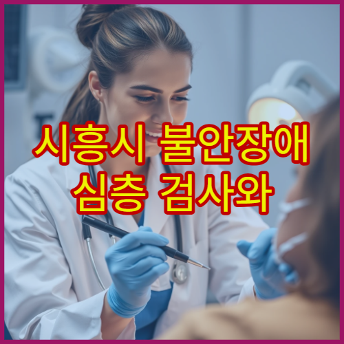 시흥시 불안장애 심층 검사와 심리 상담 병행 치료 병원