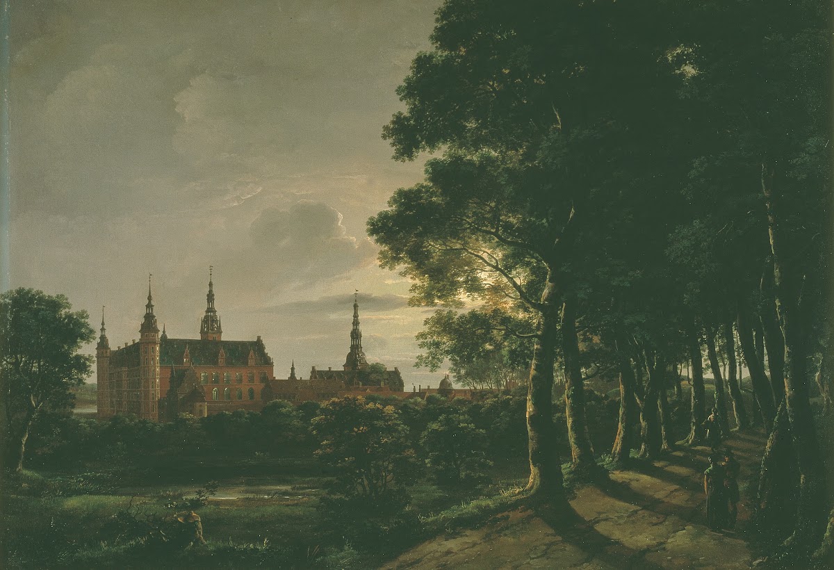 Frederiksborg Castle by Moonlight 1817