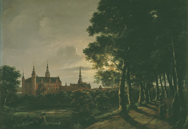 Frederiksborg Castle by Moonlight 1817