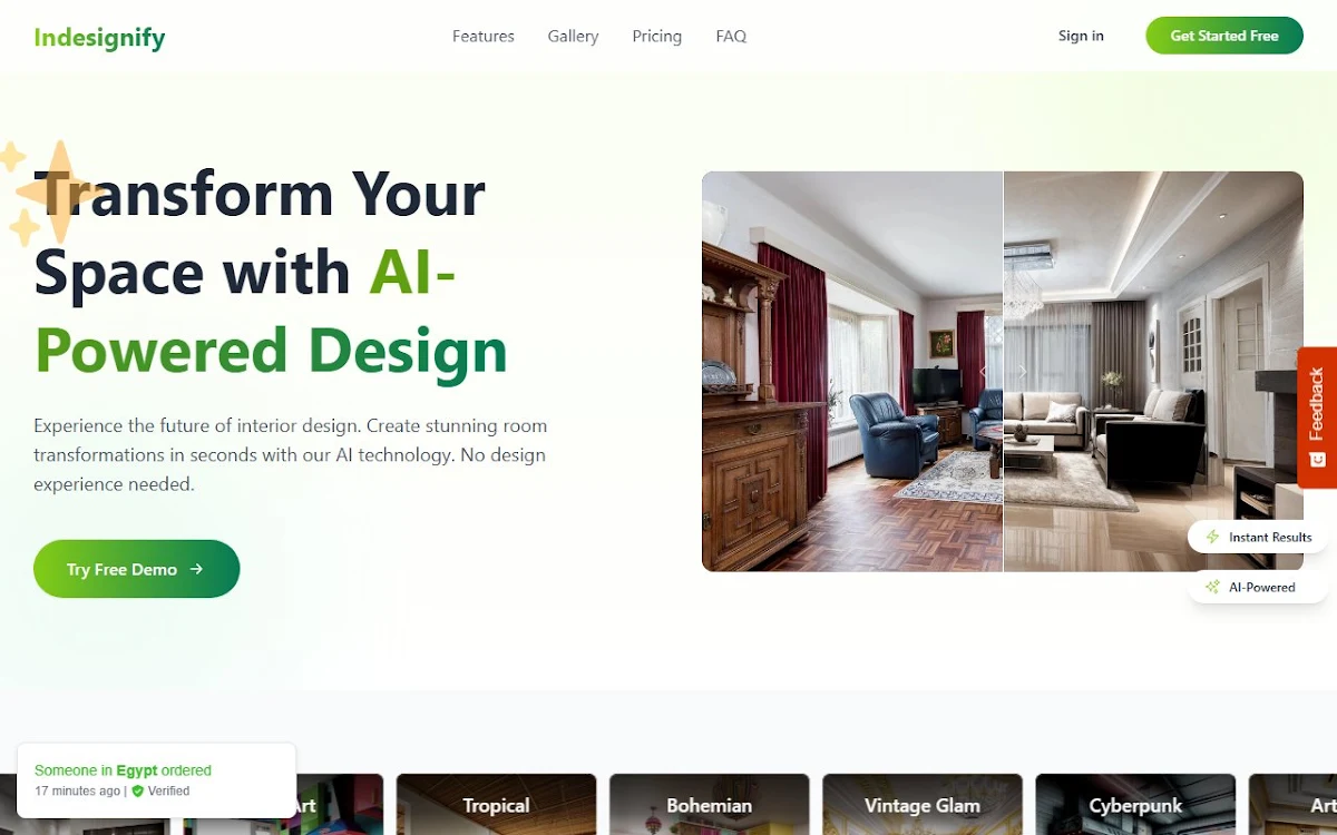 Captura de Indesignify