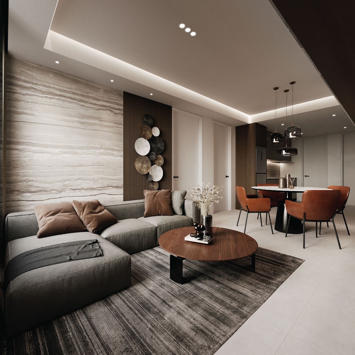Alora Residences — living room