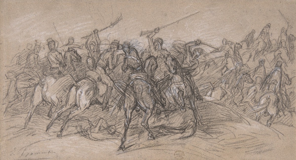 Arab Skirmish 19th century