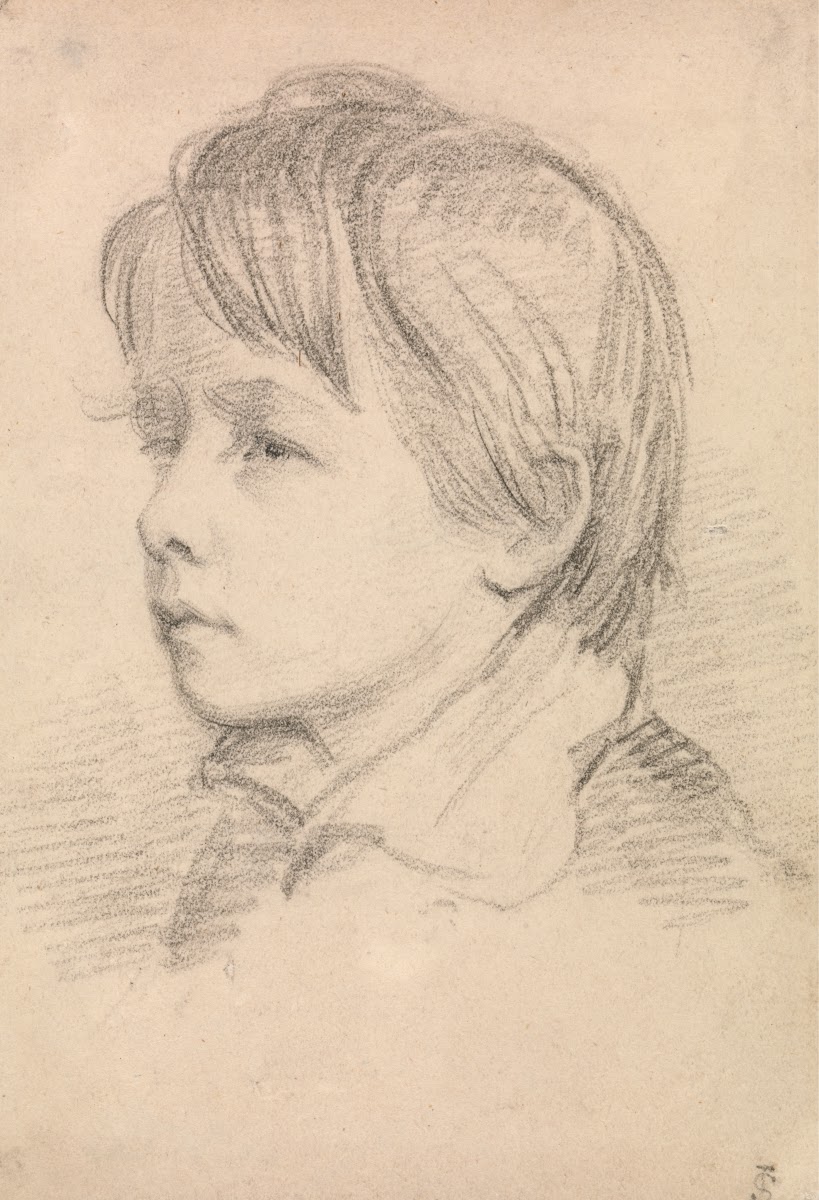 Sketch of the Artists Brother Capt Michael Atwell Slater