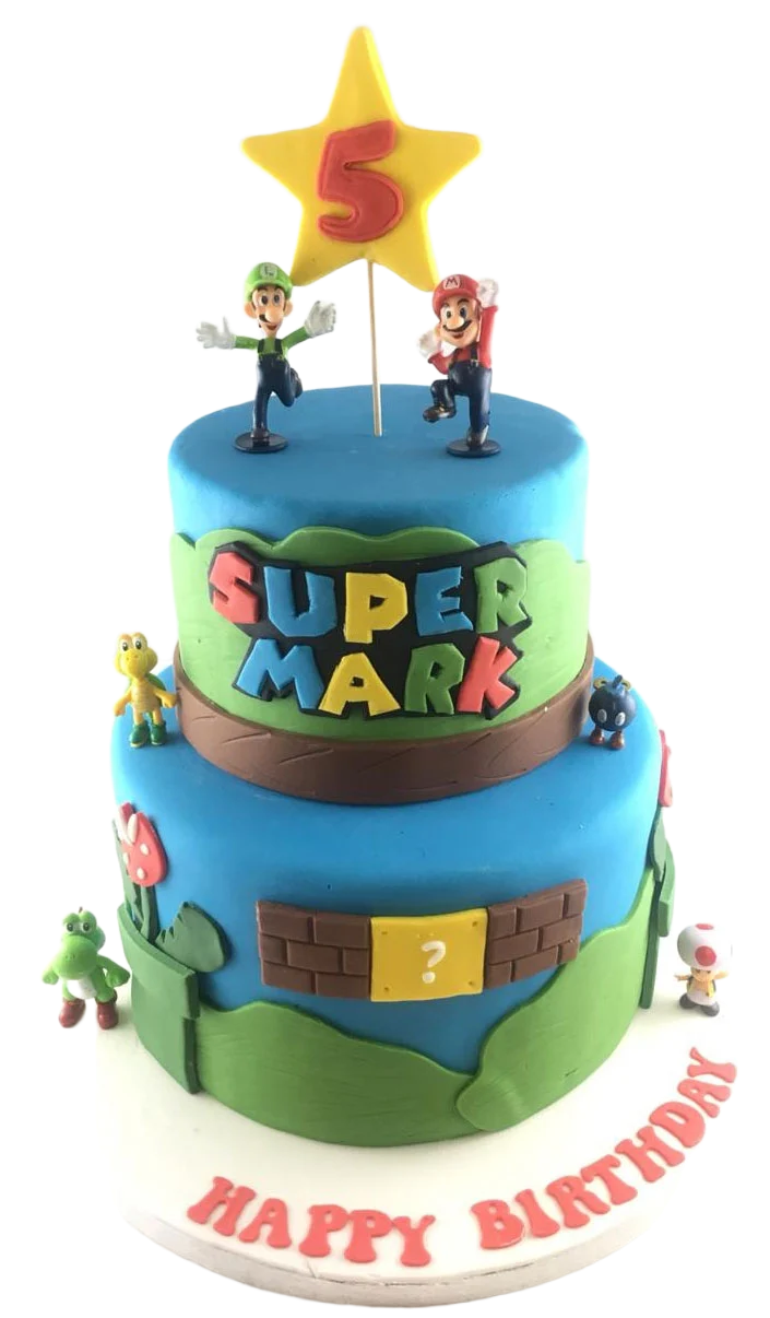Super Mario Birthday Cake CB-NC198