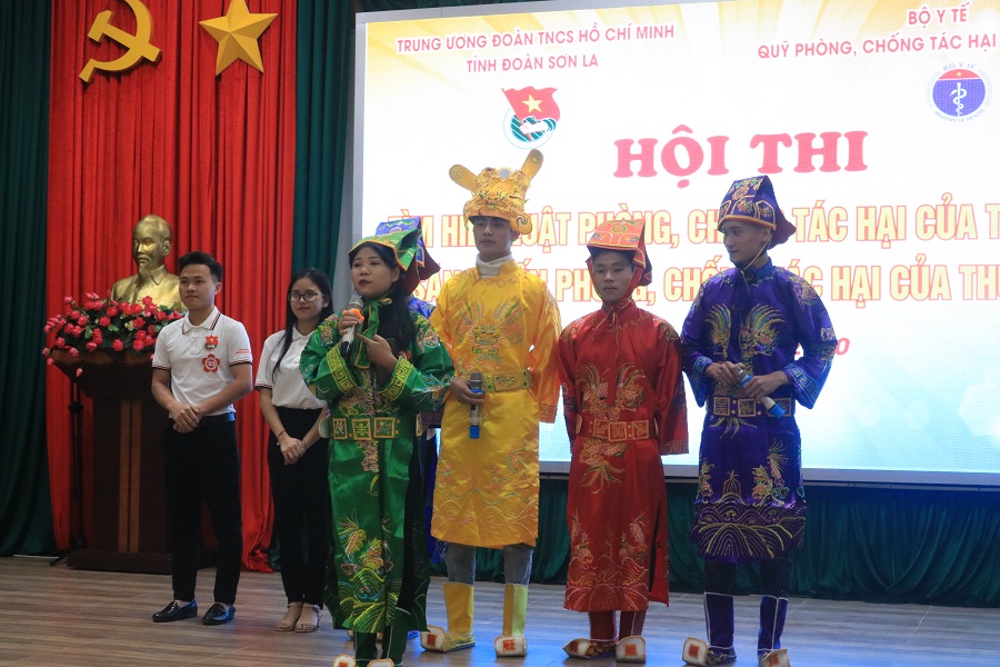Hội Sinh viên Trường Đại học Tây Bắc giành giải ba tại Hội thi tìm hiểu luật phòng, chống tác hại của thuốc lá