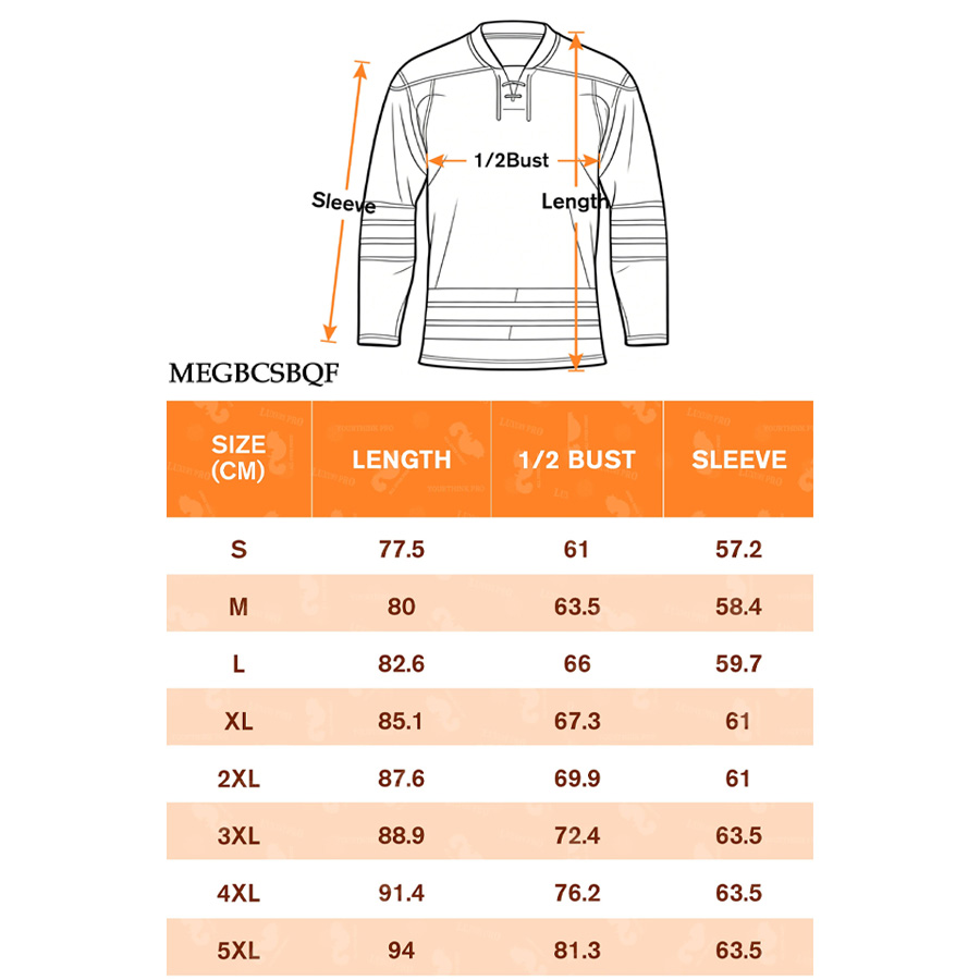 AOP MEG Lace Up Hockey Jersey